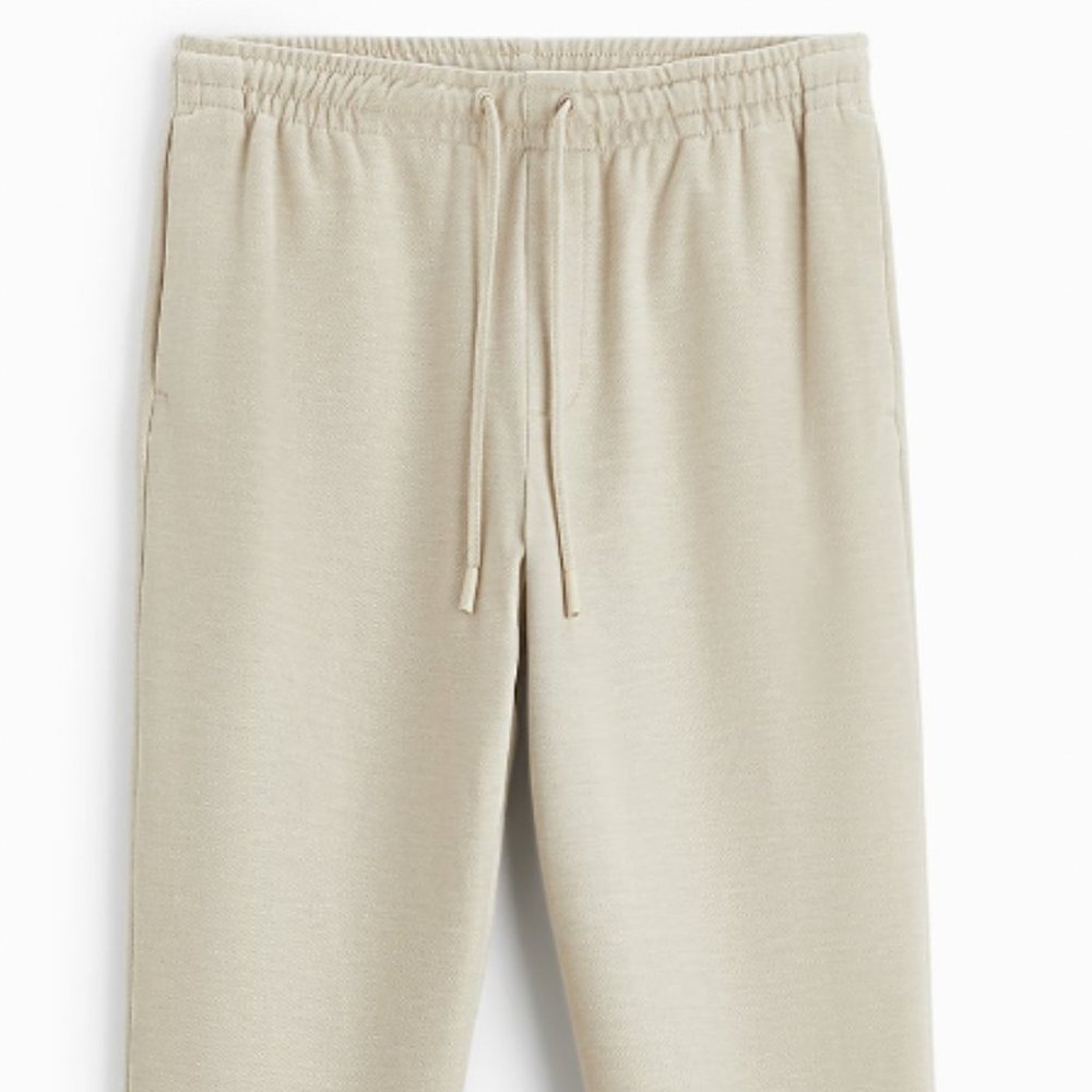 ZARA - EASY CARE JOGGER WAIST PANTS